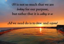 Finding Our Purpose