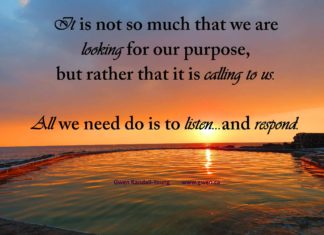 Finding Our Purpose